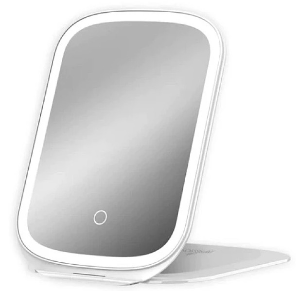 Oglinda LED Pocket Portabila pentru Machiaj si Suport Pliabil 